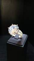 Anello Moviestone Donna in Argento Quarzo 0COD257-OVERTONDO02-15 - 0COD257-OVERTONDO02-15